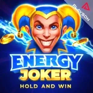 Energy Joker slot by Playson with Hold and Win mechanic and lightning design