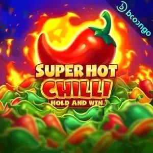 Super Hot Chilli slot by Booongo with fiery red and green peppers